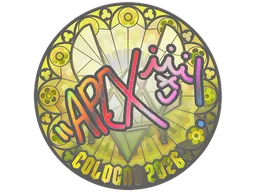 Sticker | apEX (Holo) | Cologne 2026