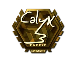 Sticker Slab | Calyx (Gold) | London 2018