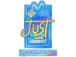 Sticker | JUST (Holo) | Copenhagen 2024