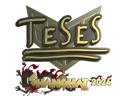 Sticker | TeSeS (Gold) | Shanghai 2024