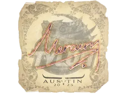 Sticker | Mercury | Austin 2025