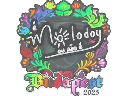 Sticker | molodoy (Holo) | Budapest 2025