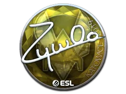 Sticker Slab | ZywOo (Foil) | Katowice 2019